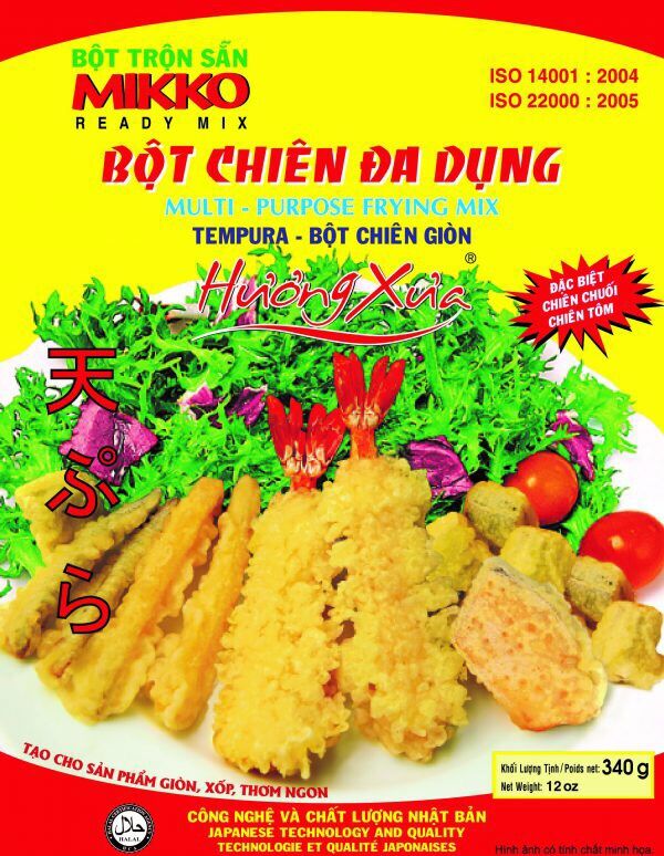 Bột chiên đa dụng Mikko Hương Xưa 340g
