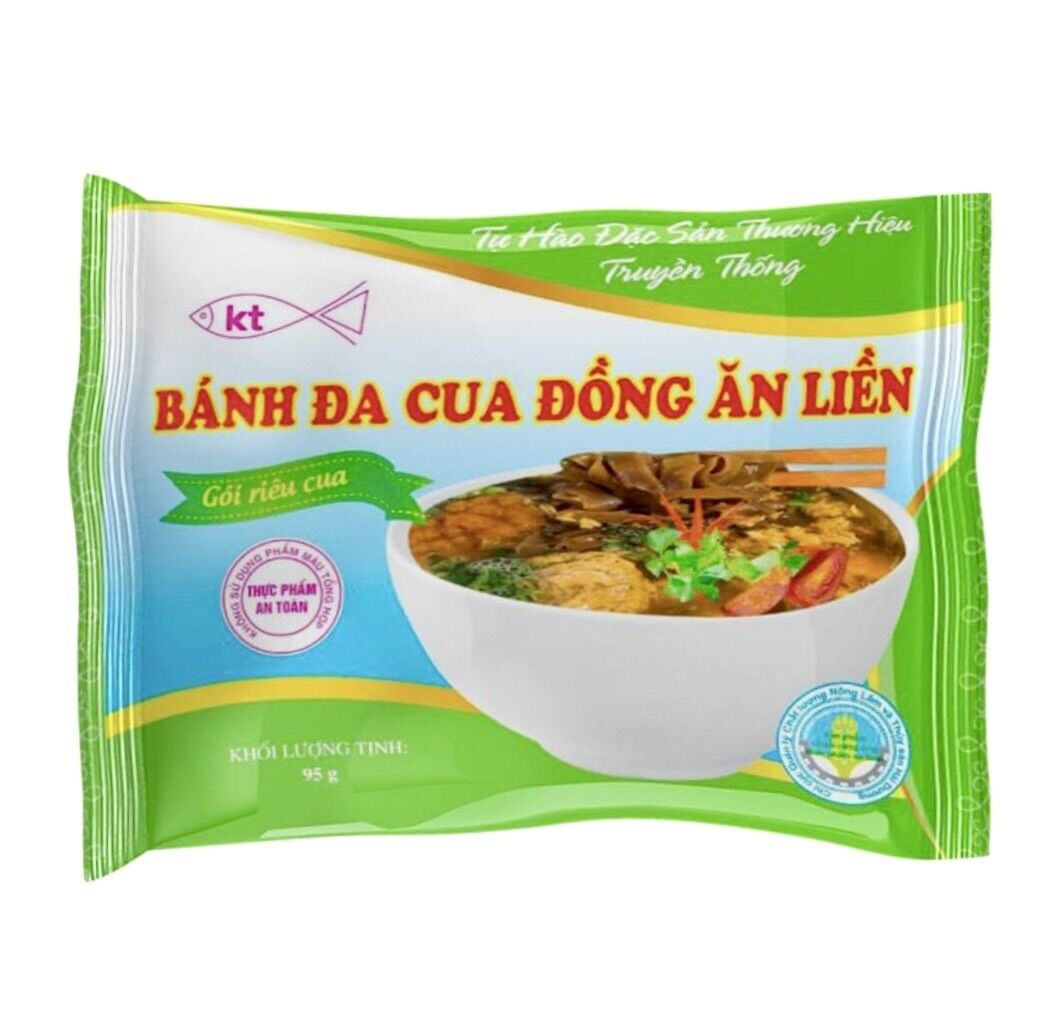 1 thùng bánh đa cua ăn liền khánh thọ