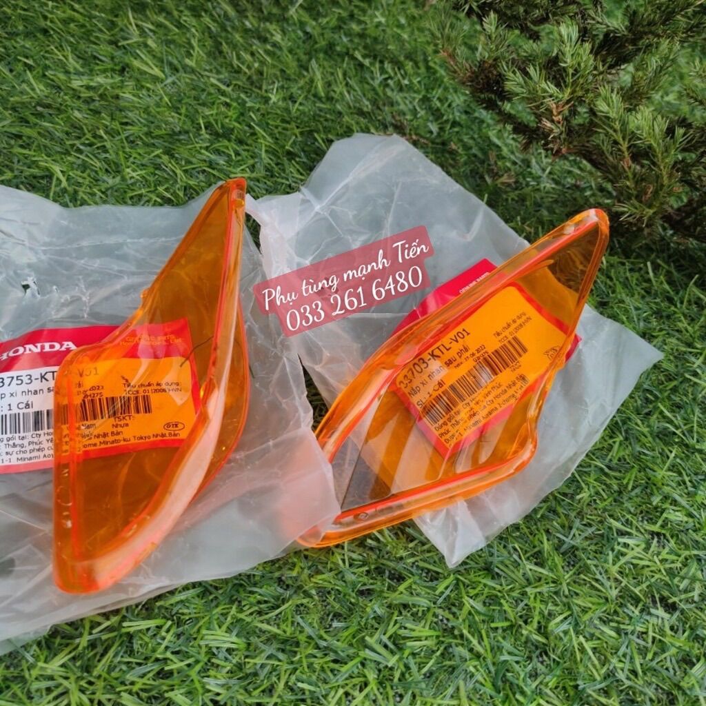 Cặp ốp xi nhan sau rs , wave a màu vàng
