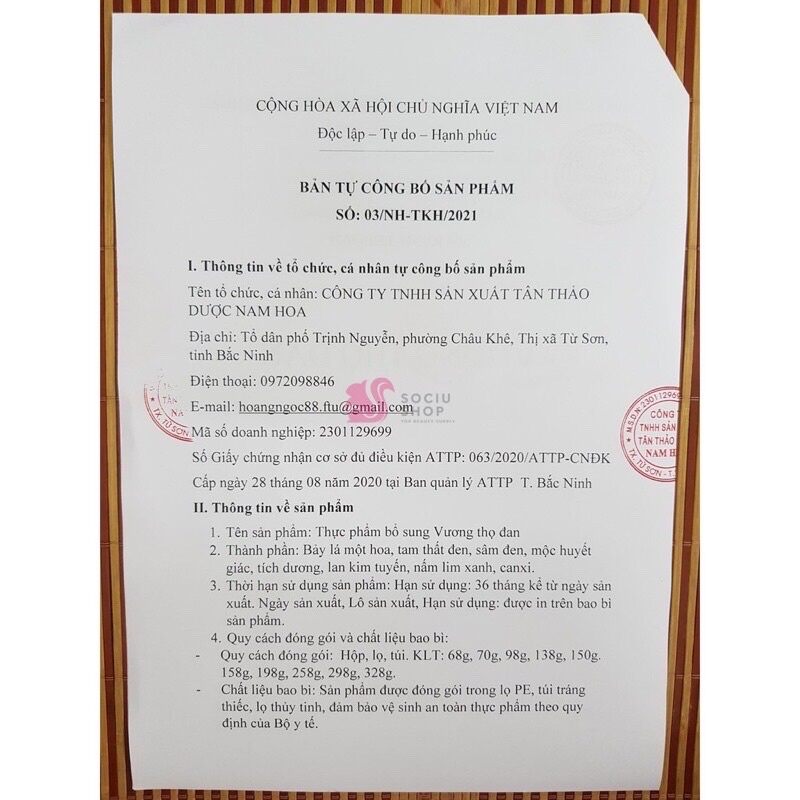 VƯơNG THỌ ĐAN TKH