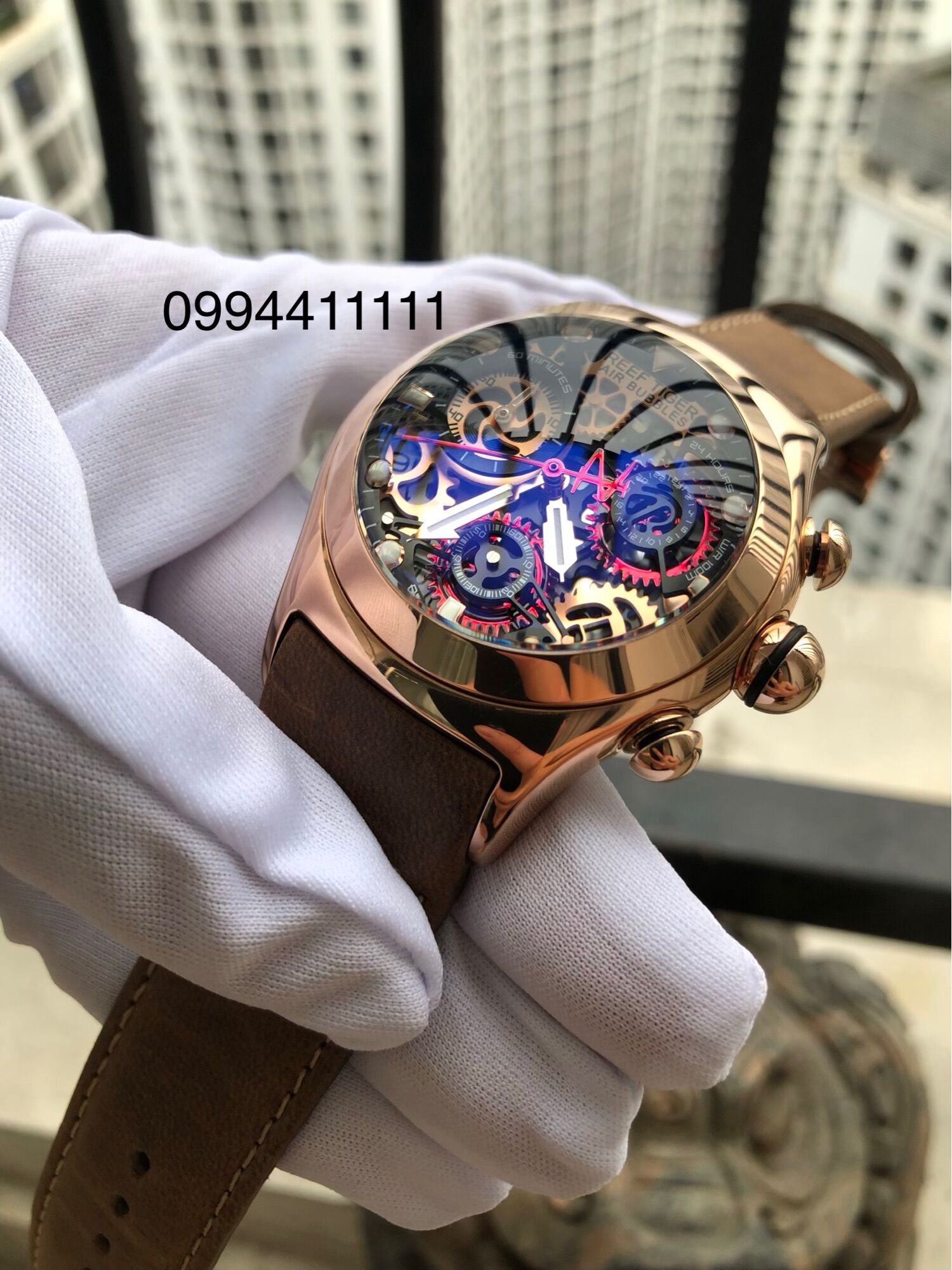 đồng hồ reef tiger air bubbleg