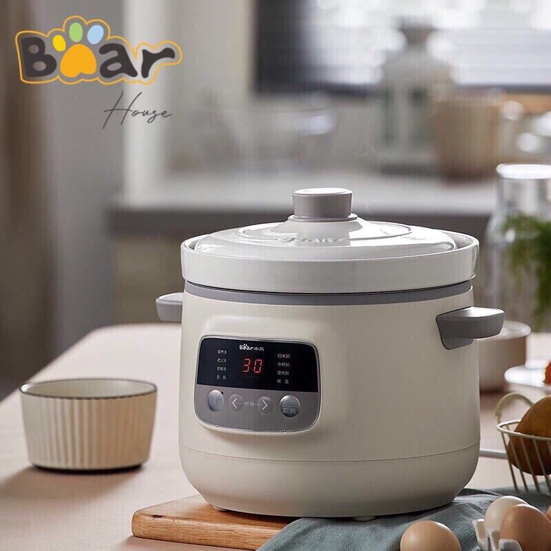 NỒI HẦM ĐA NĂNG BEAR 3L CHÍNH HÃNG MỚi