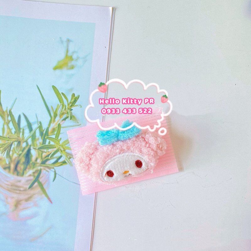 Miếng dán tóc cố định tạo tóc mái Hello Kitty