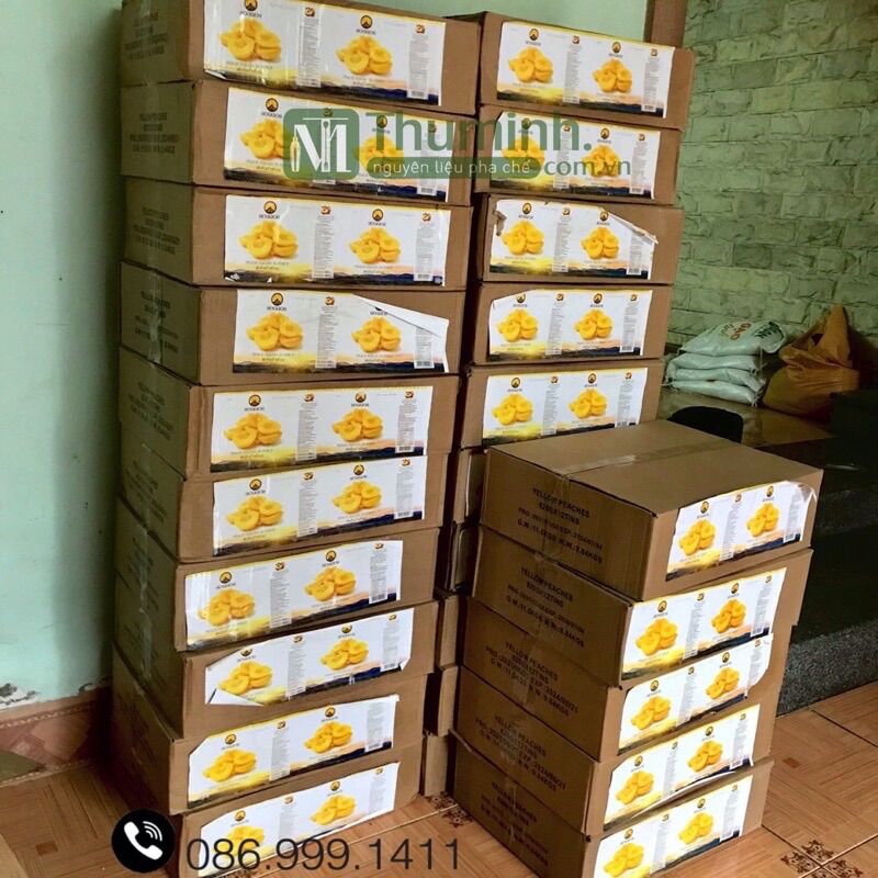Đào Ngâm Thái Lan BODDOB Lon 820g