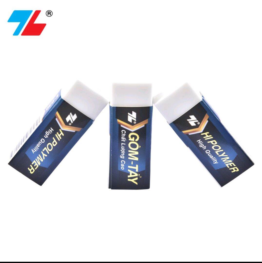 ComBo 2 Gôm  Tẩy Thiên Long Hi Polymer E-030