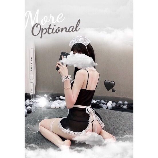 Trang phục cosplay cô hầu gái gợi cảm
