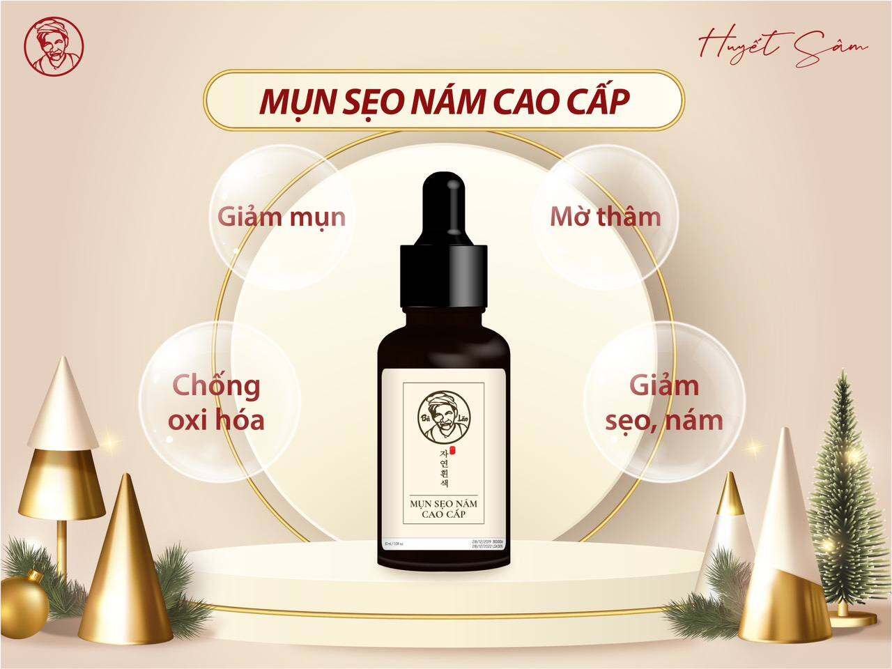 SERUM TÁI TẠO CAO CẤP BÀ LÃO MẪU MỚI CHÍNH HÃNG 100% 2022