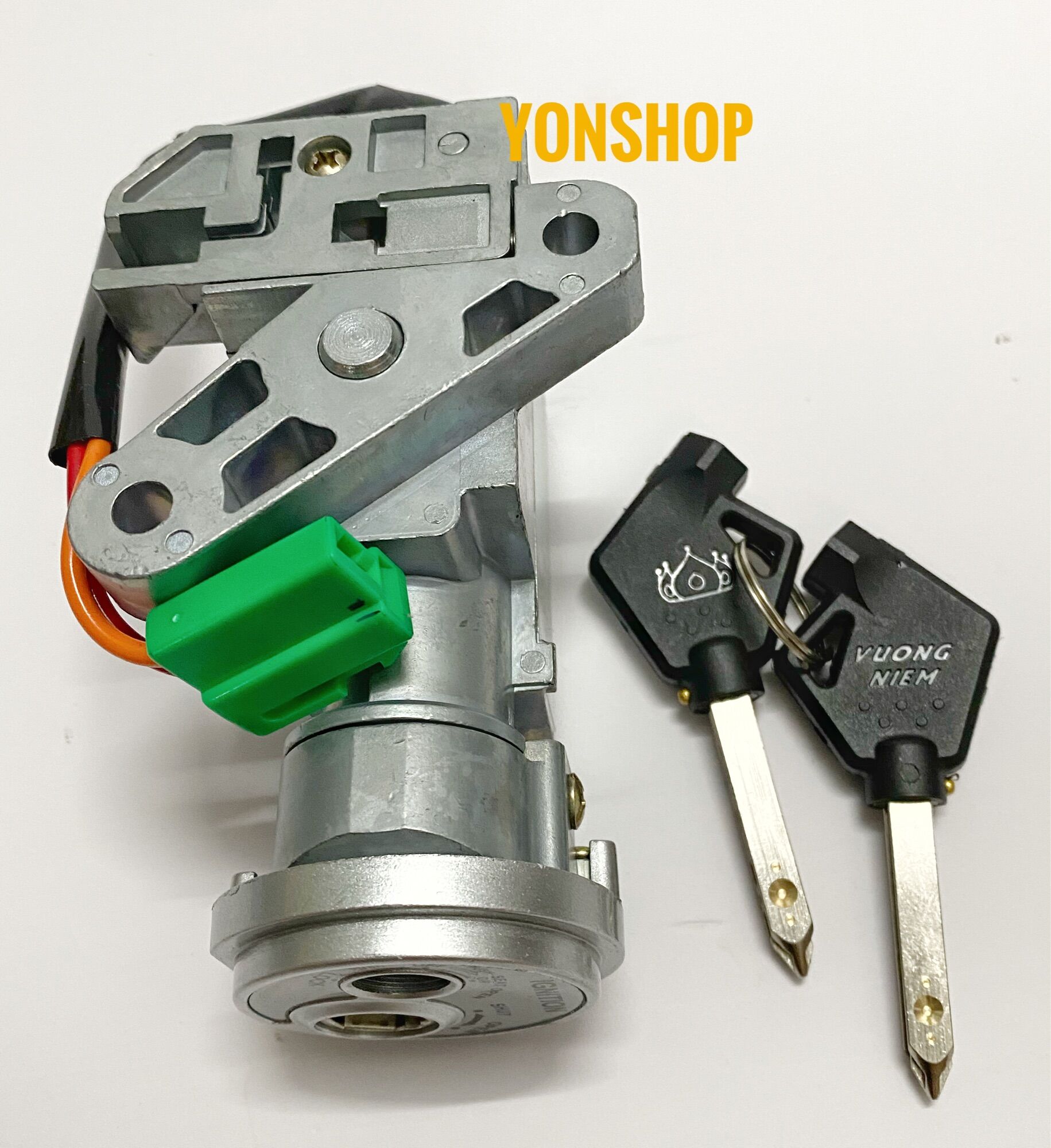 Bộ ổ khoá xe x-bike chìa 6 cạnh chống trộm hàng cao cấp chính hãng vương niệm