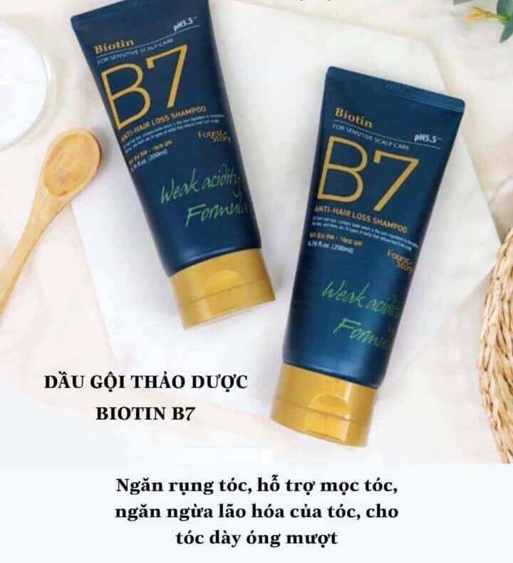 Gội mọc tóc biotin b7