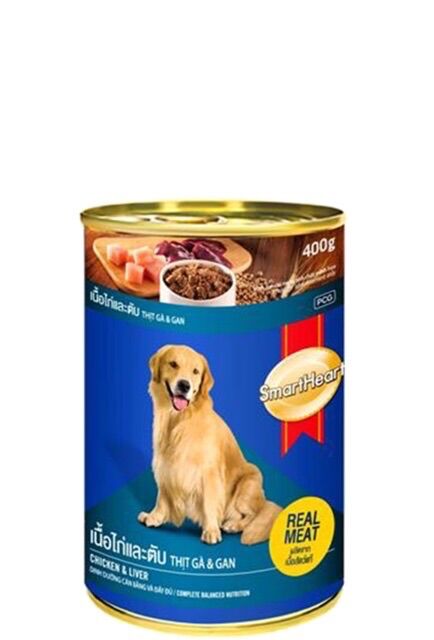 Pate Dành Cho Chó Lớn Smartheart Dạng Lon 400G