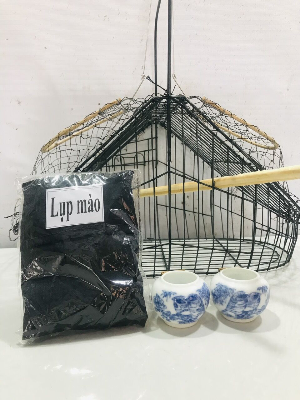 Combo lồng bẫy chim chào mào mẫu mới