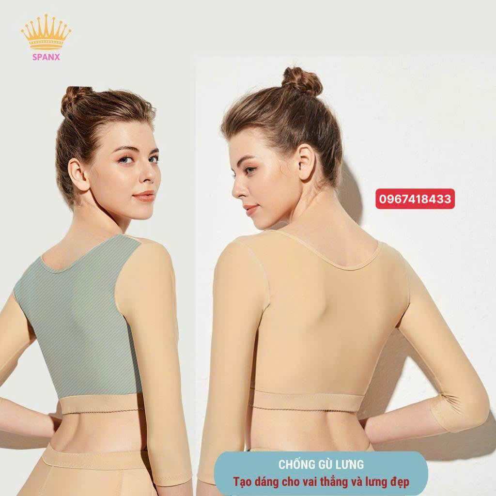 Áo gen nịt định hình tay , lưng , vai , nách , nâng ngực, sử dụng sau hút mỡ, sau sinh , chất vải y tế kháng khuẩn thương hiệu SPANX cao cấp xuất Nhật