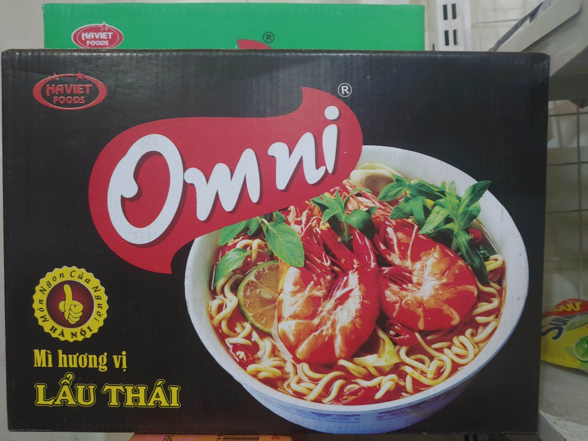Mì Omni bát lẩu thái thùng 12 bát
