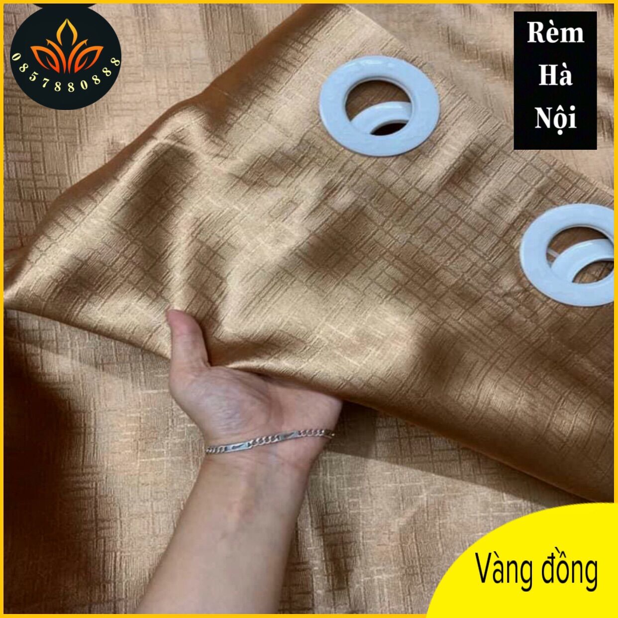 Rèm cửa 3 lớp, rèm vải gấm che nắng