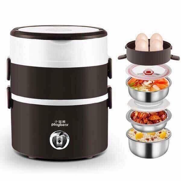 Cặp lồng cắm điện 3 tầng