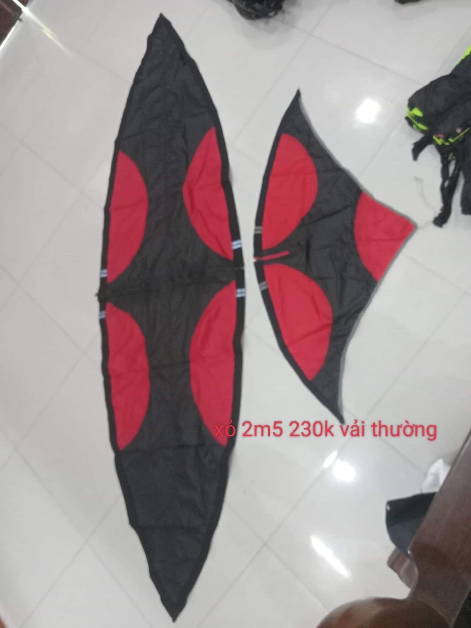 Áo diều batman 2m3 xỏ khung 2m5