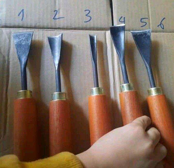 5 cây đục bonsai đục cây cảnh đục sáo diều đục gỗ mài sắc