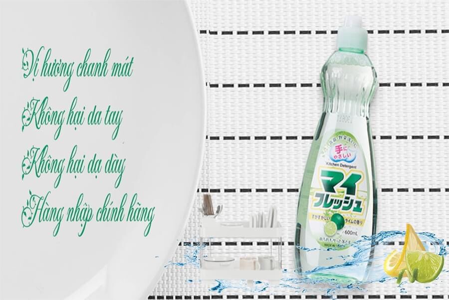 3 chai Nước rửa bát My Fresh Nhật Bản