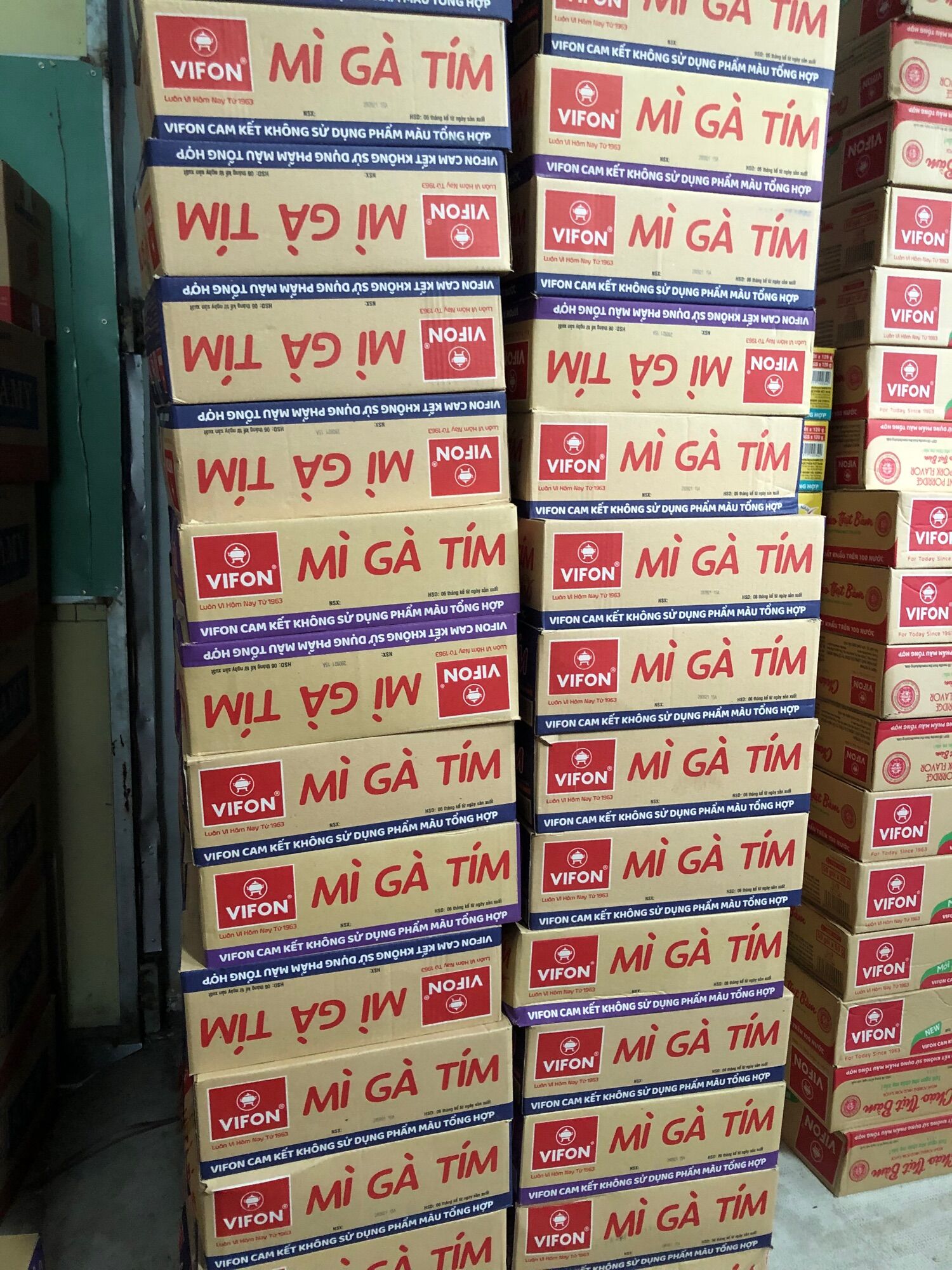 Mì gài tím Vifon