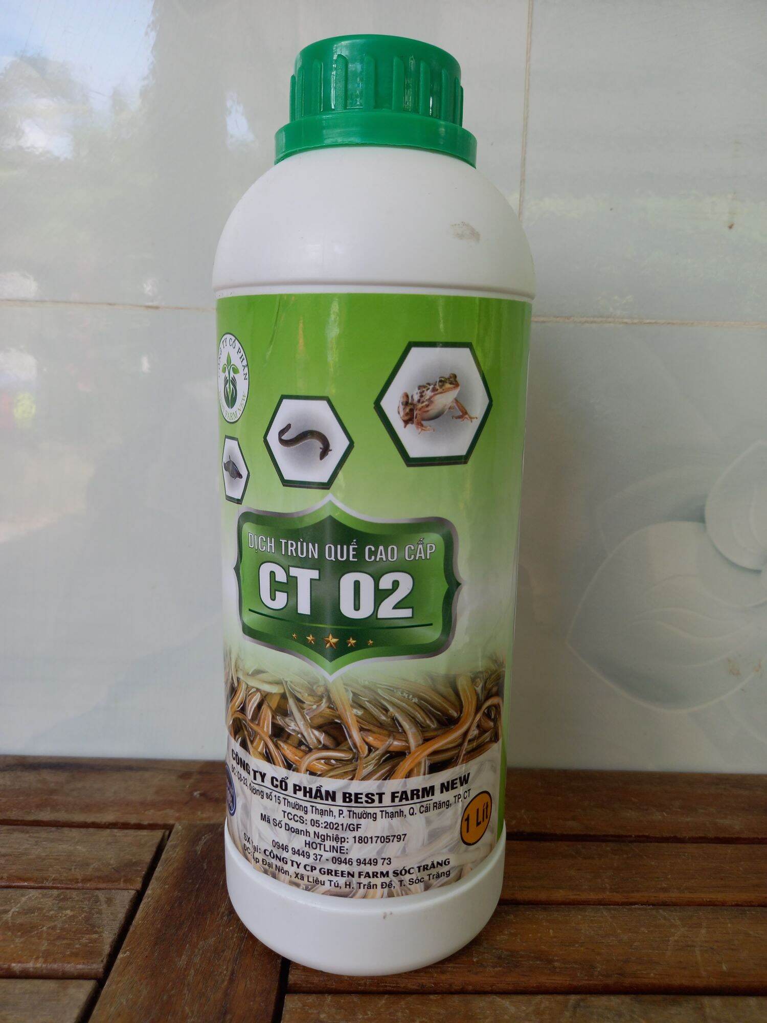 Dịch trùn quế CT02 chuyên dành cho lươn