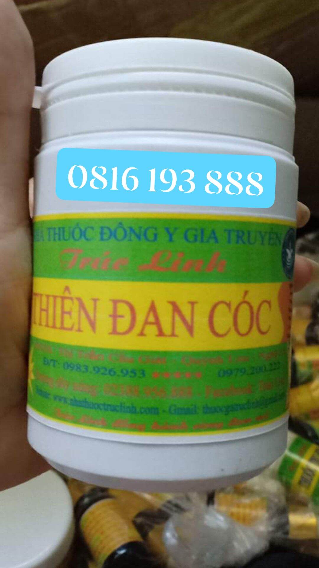 Thiên đan cóc trúc Linh