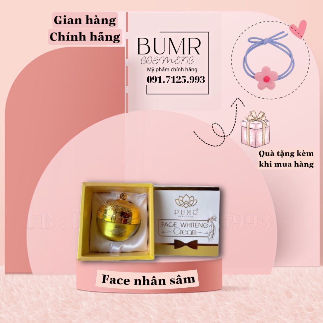 Kem Face nhân sâm Pumr chính hãng
