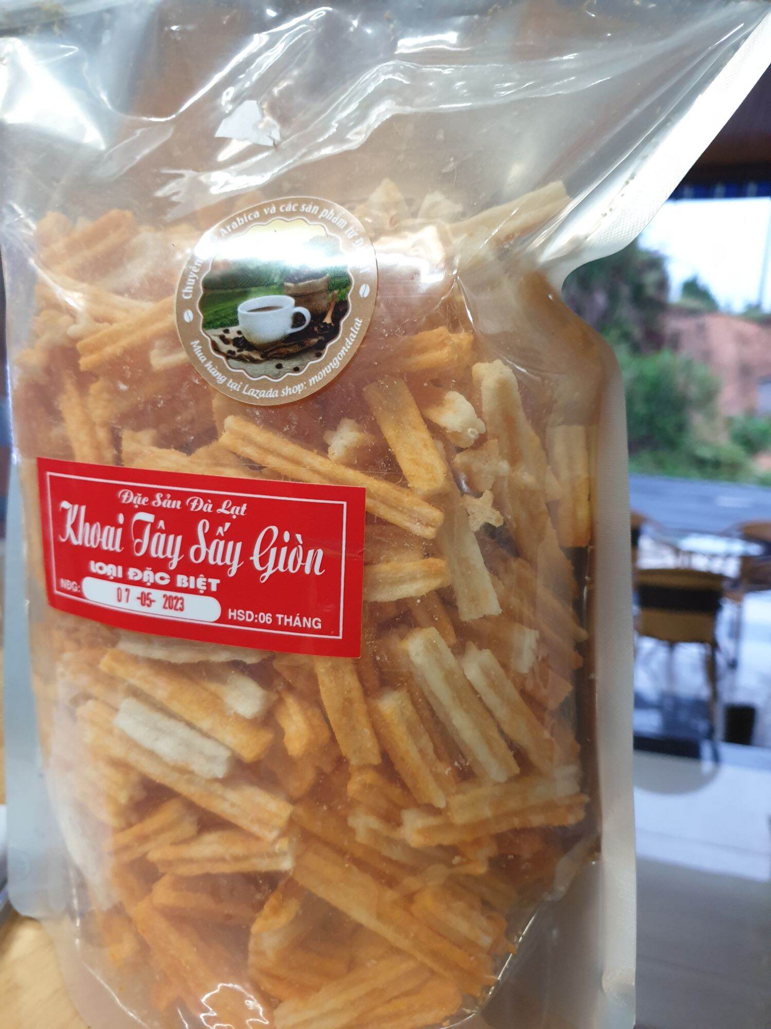 Khoai tây sấy vị phô mai - 500gr