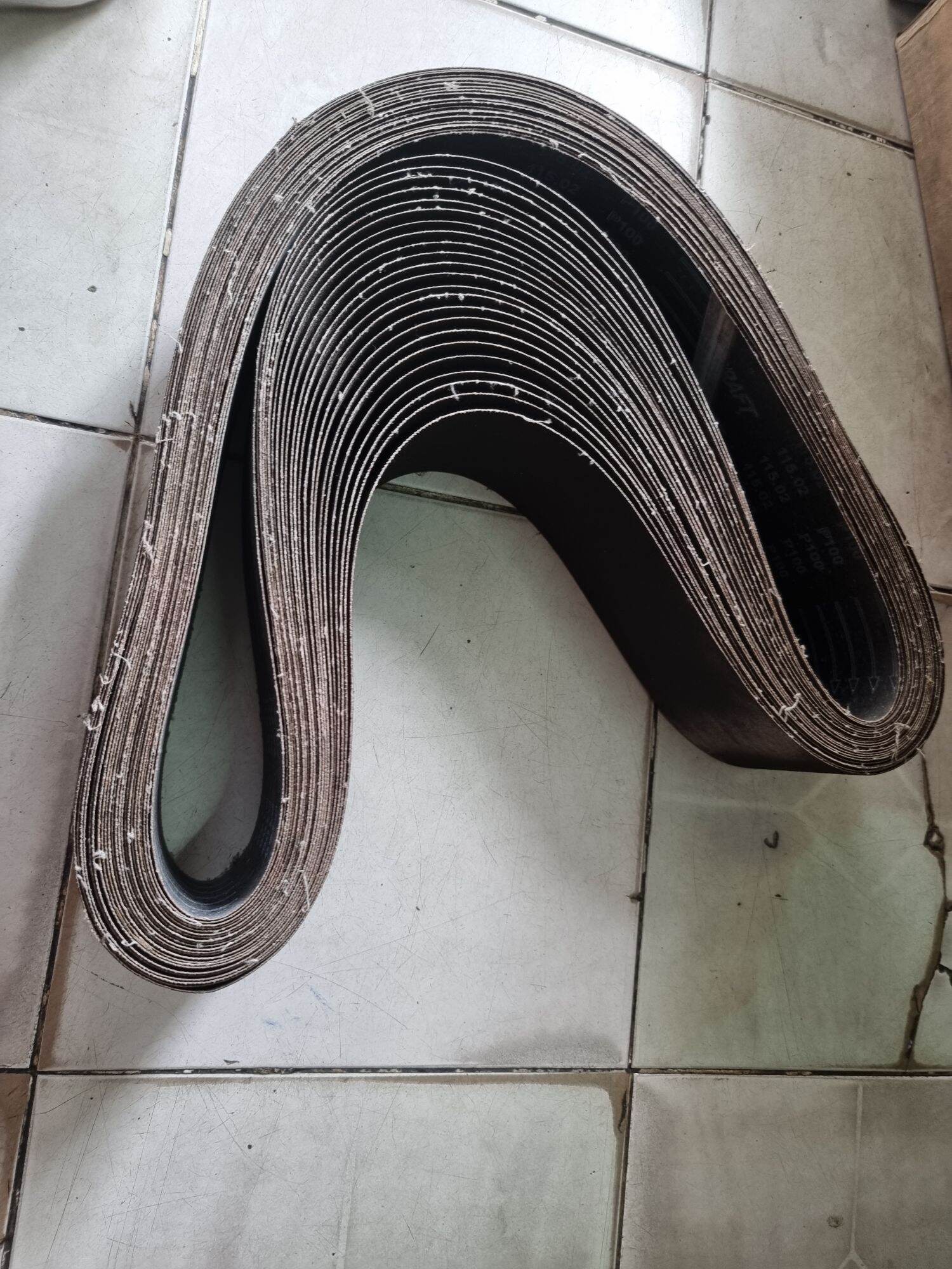 Nhám vòng, nhám tăng 100mm × 1500mm độ hạt p100