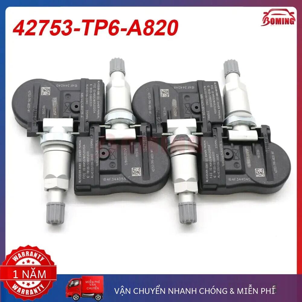 Cảm biến giám sát áp suất lốp Honda Accord Crosstour Cr-v Tpms Phù hợp với các mẫu 2010-2015 Phụ tùng ô tô 42753-tp6-a821-m1 42753-tp6-a820-m1