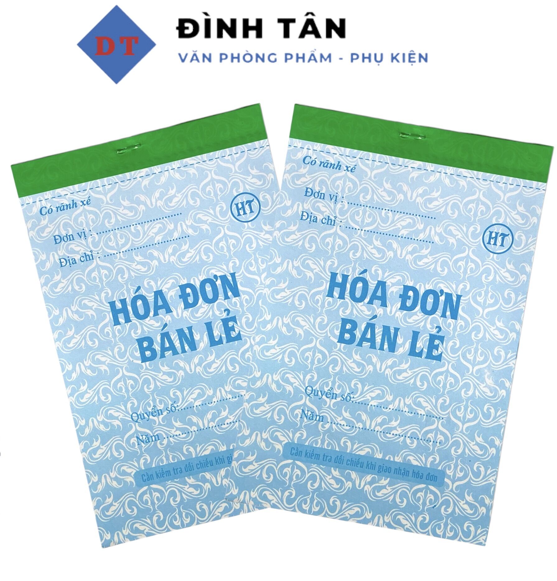 Hoá Đơn Bán Lẻ 2 Liên - Hoá Đơn Bán Hàng