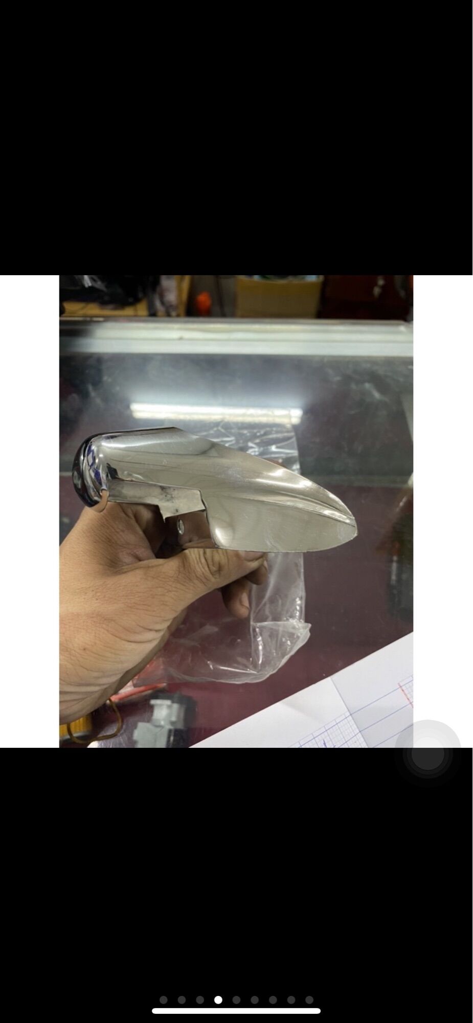 Chụp Mỏ dè Inox Trước Và Sau Sh Ý