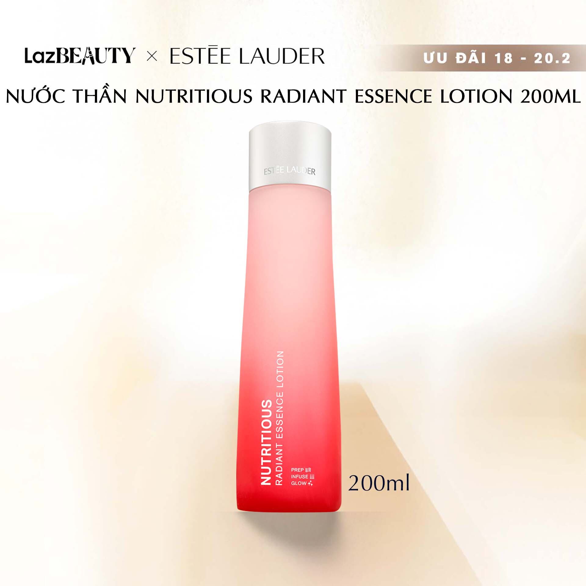 Nước thần Estee Lauder Nutritious Radiant Essence Lotion 200ml - Essence Lotion