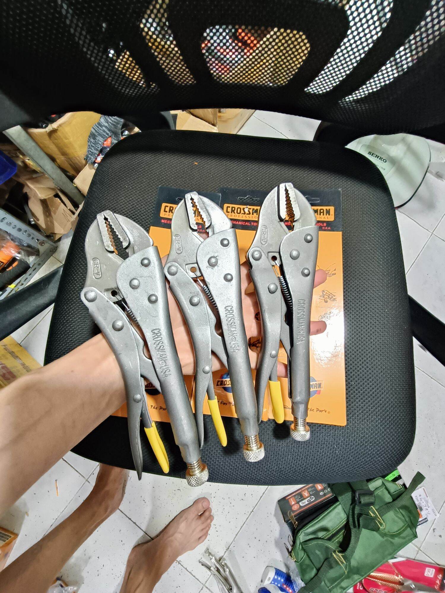 combo 3 kìm bấm 10in CROSSMAN