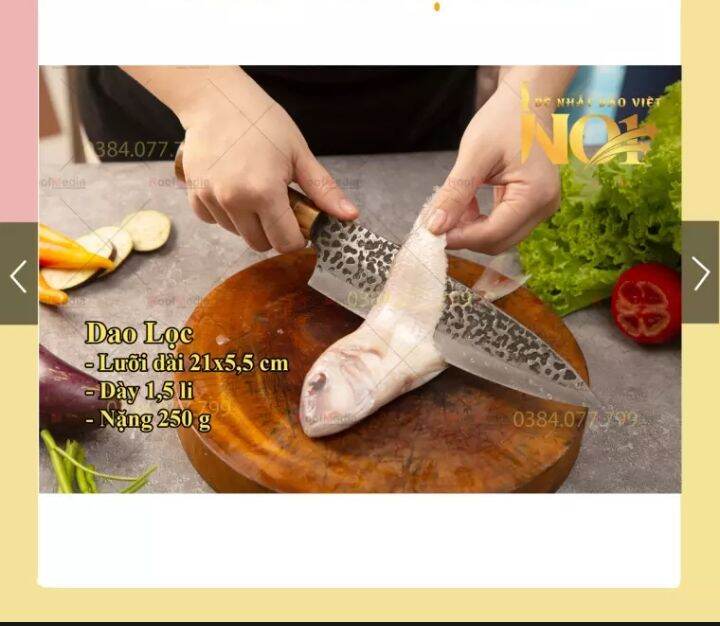 Bộ dao 3 món nhíp xe cao cấp hàng loại 1