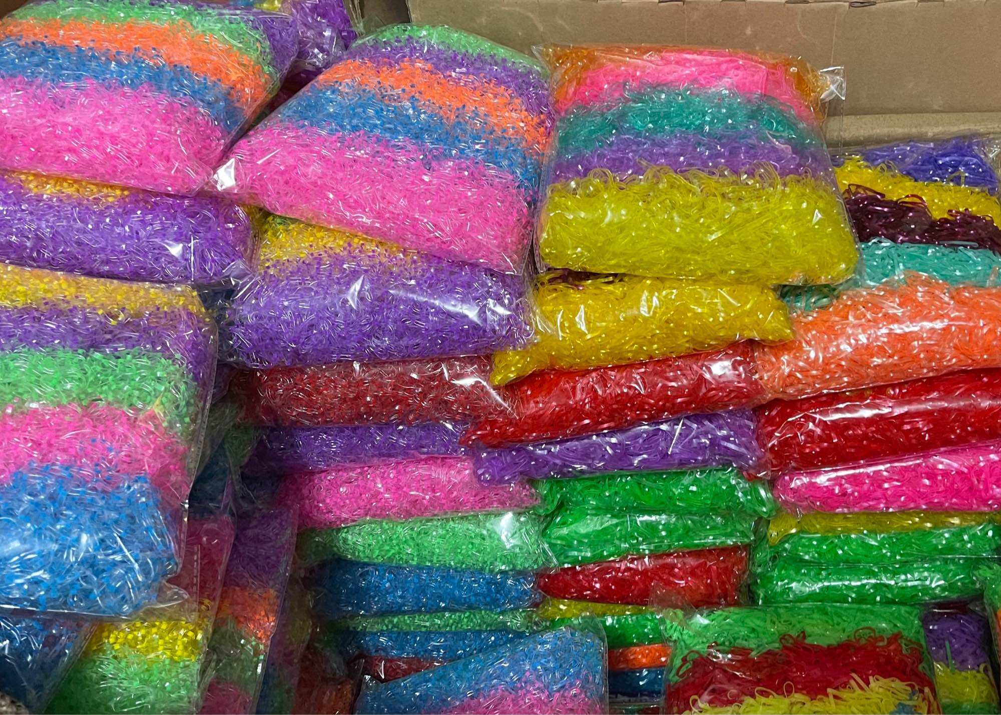 500g Thun cột tóc,nhiều màu sắc rất đẹp đủ Size.