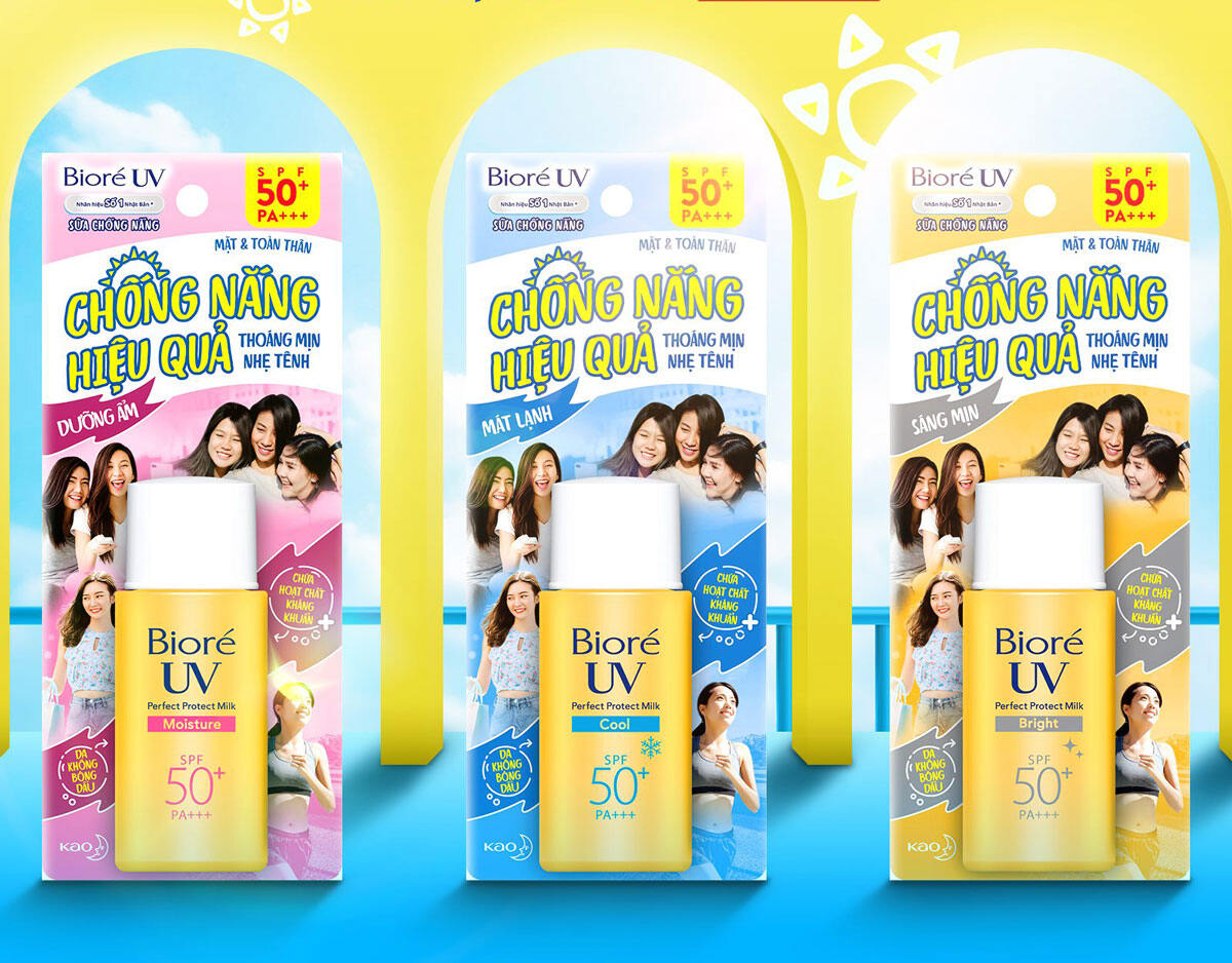 Sữa Chống Nắng Bảo Vệ Da Hoàn Hảo Bioré UV Perfect Protect Milk SPF50+/PA+++ 25ml