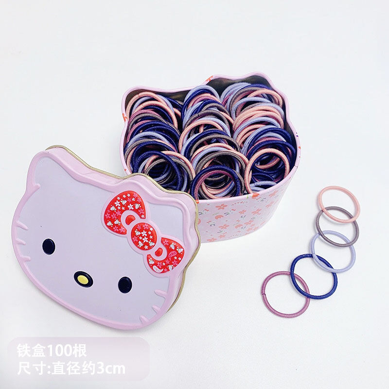Korean Hairtie Rubber Band All-Match Hair Accessories Princess Headdress Cute Baby Children Little Girl Hair Ring