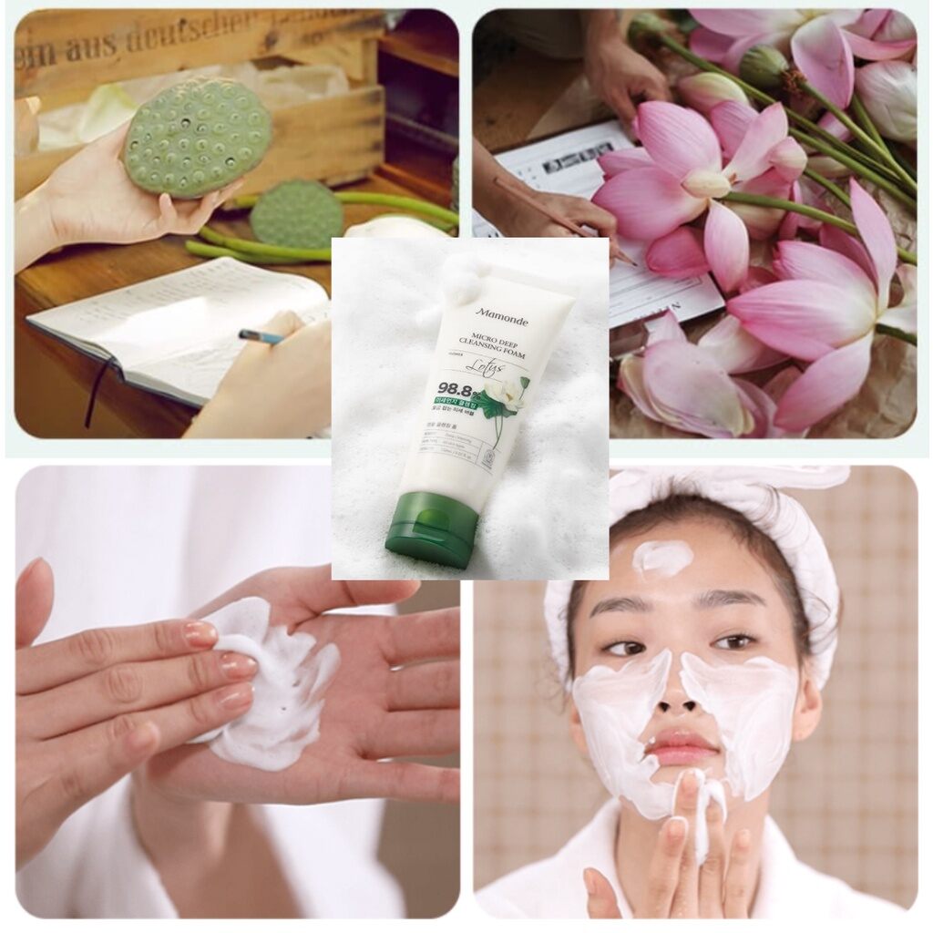 Sữa rửa mặt Mamonde Lotus Micro Deep Cleansing Foam
