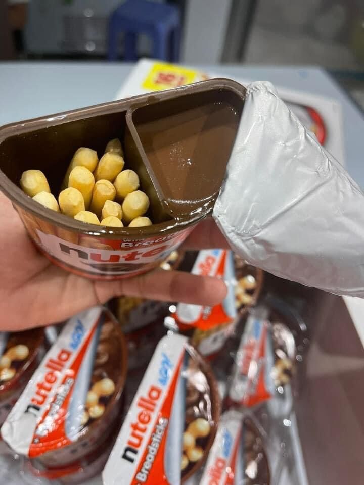 Bánh chấm sô-cô-la, bánh chấm nutella