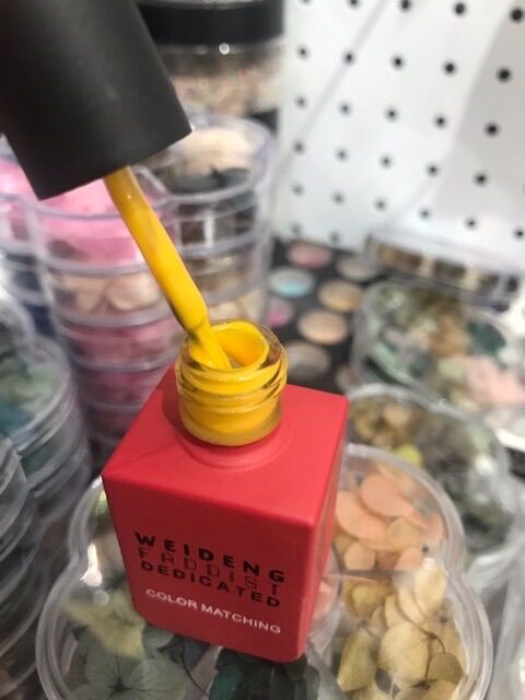 Chai sơn gel vàng 15ml  Phụ kiện Nail