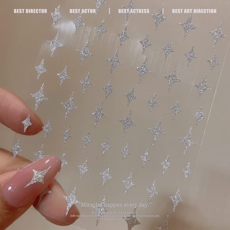 Decal sticker dán móng tay