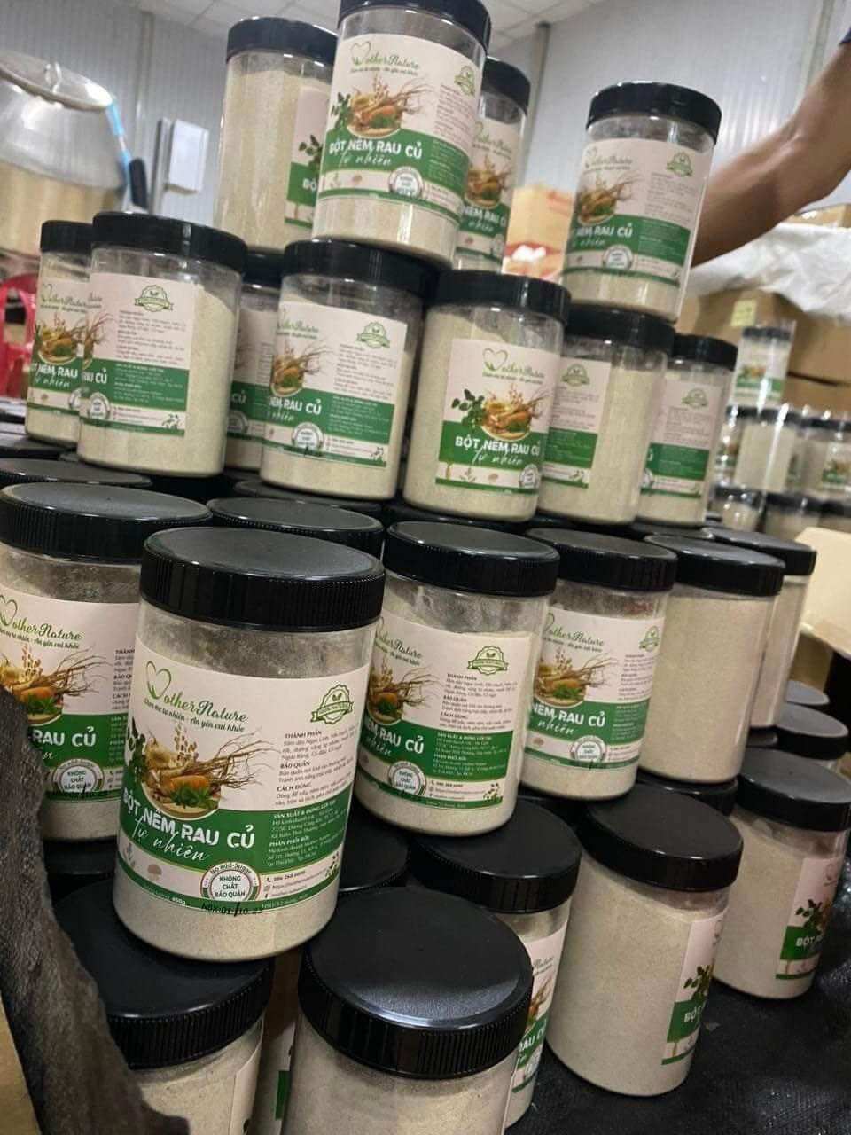 Hath nêm rau củ 100% tự nhiên Mother Nature
