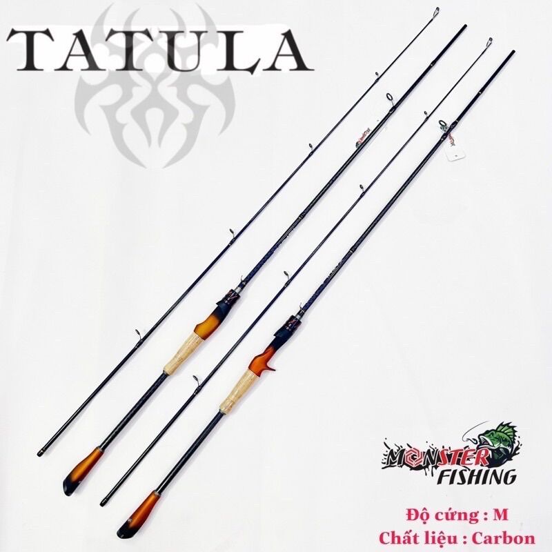 Cần câu Lure MONSTER DEVIL - TATULA Cacbon bao bền đẹp