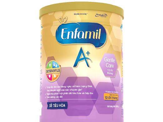 SỮA ENFAMIL A+ GENTLE CARE SỐ 3 ( 12-24 THÁNG ) 800G ( DATE SIÊU MỚI )