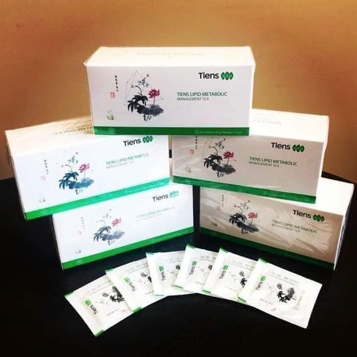 Trà đông y dưỡng sinh Tiens trà giảm mỡ máu, men gan, thanh lọc cơ thể, giải nhiệt, phòng đột quỵ