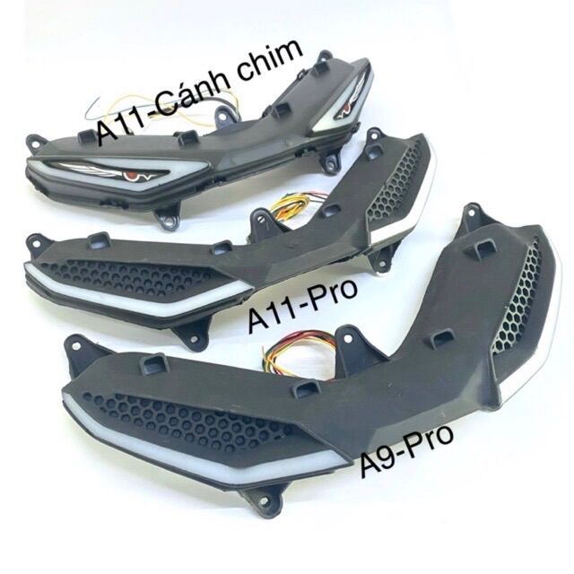 Demi tổ ong mí led kết hợp mạch audi a9-a11.gắn exciter150