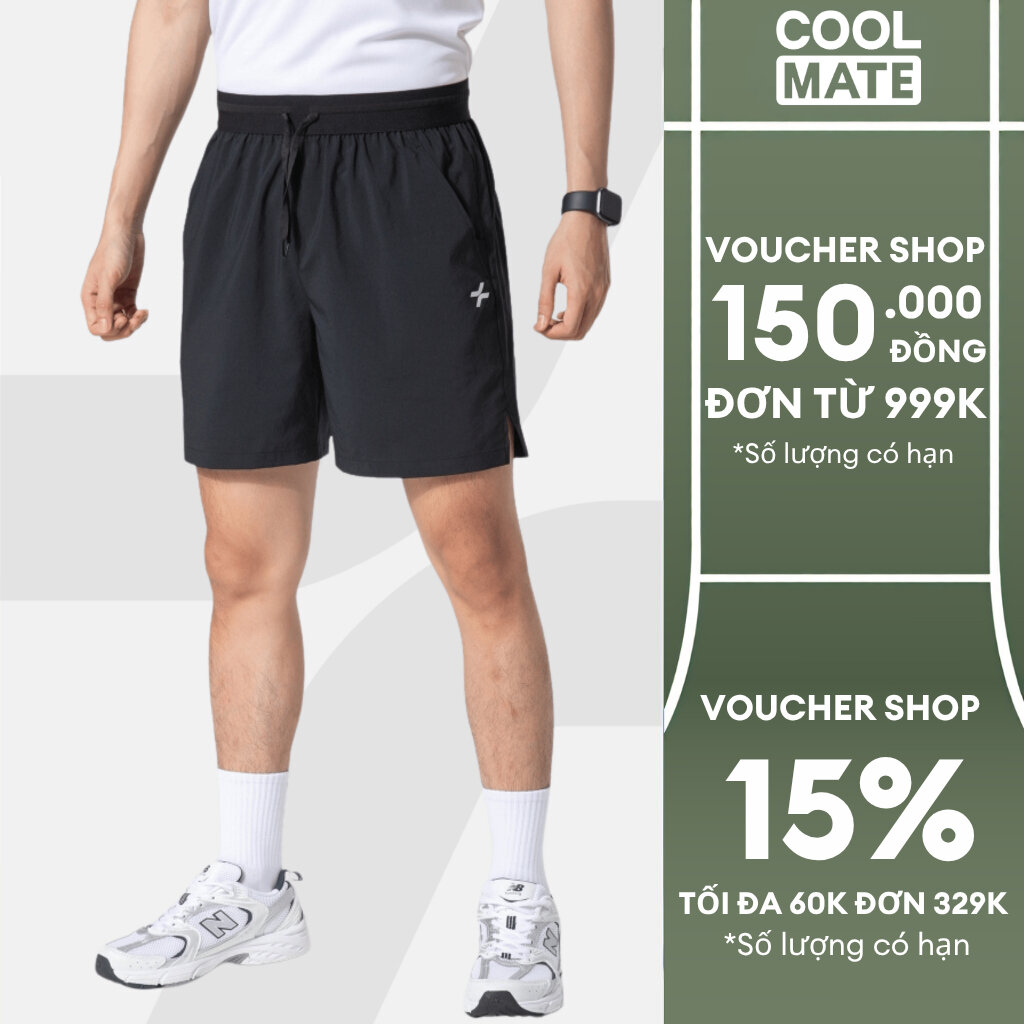 Quần shorts thể thao nam 6 inch đai siêu co giãn, thấm hút, thoáng khí, nhanh khô - Coolmate