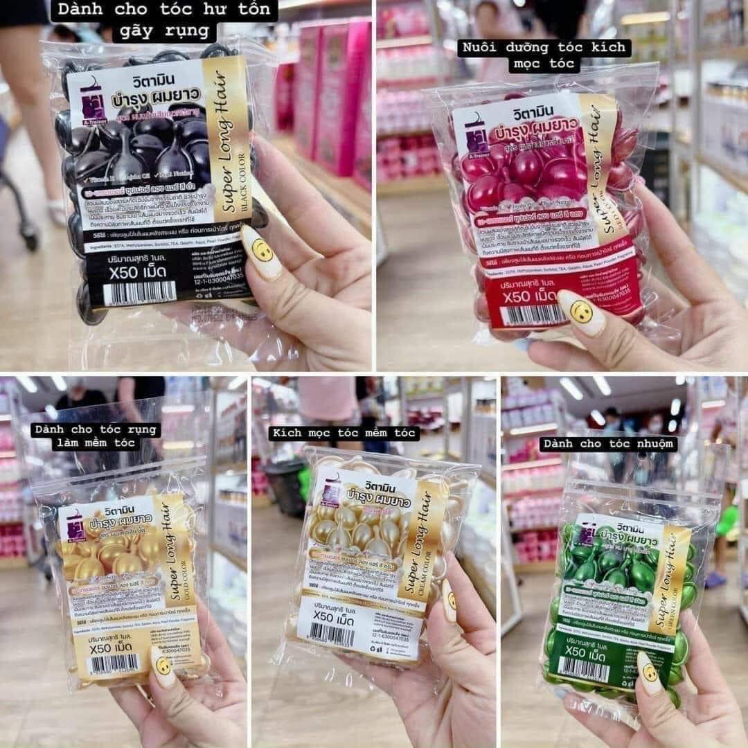 Serum gói 50 viên dưỡng tóc Thái Lan