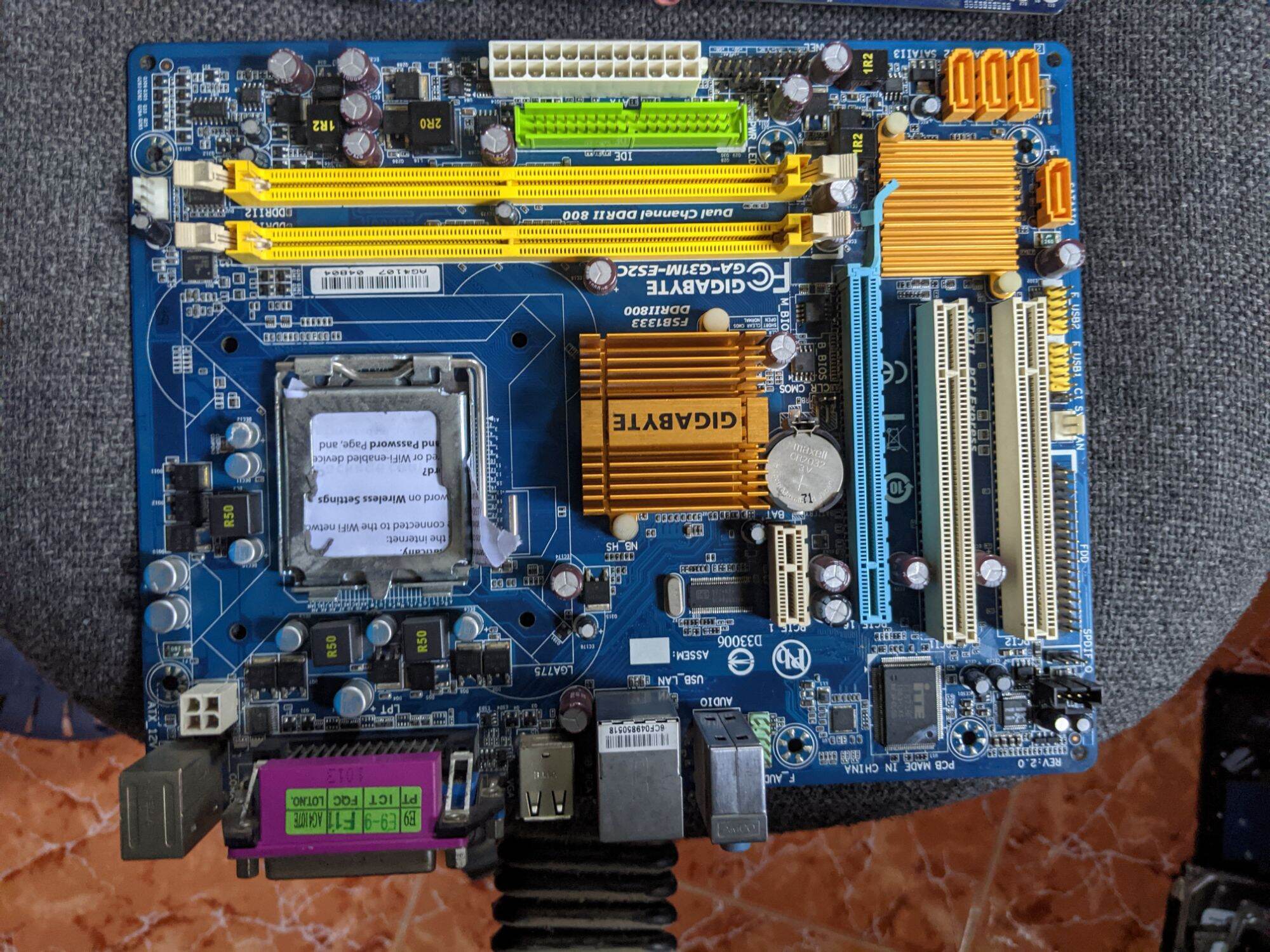 Es2c Gigabyte G31 Motherboard Price In Bangladesh Gigabyte Ddr2