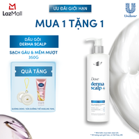 Dầu Gội Sạch Gàu & Tóc Mềm Mượt Dove Derma Soothing Mới 350G